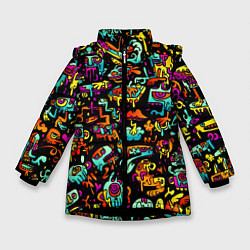 Зимняя куртка для девочки Zombi Slime
