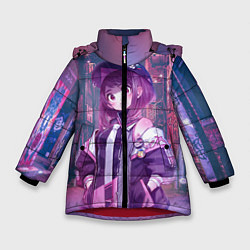 Куртка зимняя для девочки Урарака Очако, цвет: 3D-красный