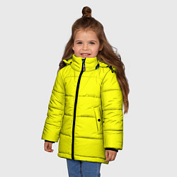 Куртка зимняя для девочки СКАФАНДР AMONG US КАПЮШОН, цвет: 3D-черный — фото 2