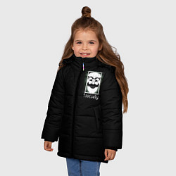 Куртка зимняя для девочки MP ROBOT, цвет: 3D-светло-серый — фото 2