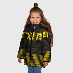 Куртка зимняя для девочки DO IT, цвет: 3D-черный — фото 2