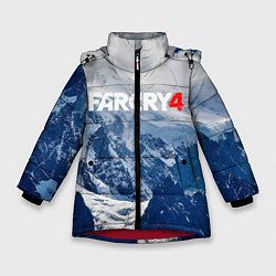 Куртка зимняя для девочки FARCRY 4 S, цвет: 3D-красный