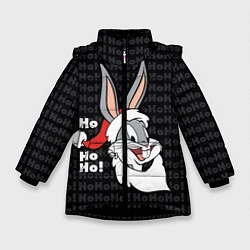 Куртка зимняя для девочки Ho!, цвет: 3D-черный
