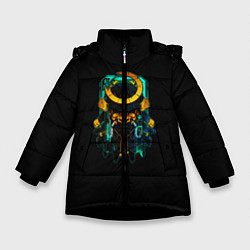 Зимняя куртка для девочки Cyber Samurai