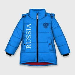 Куртка зимняя для девочки RF FASHION, цвет: 3D-красный