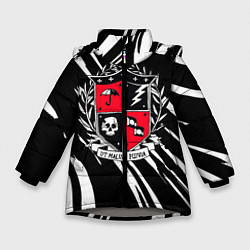 Куртка зимняя для девочки Umbrella academy, цвет: 3D-светло-серый