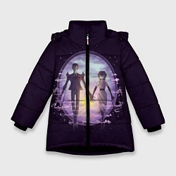 Куртка зимняя для девочки Dont Starve, цвет: 3D-черный