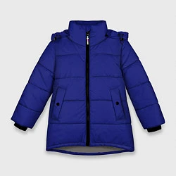 Зимняя куртка для девочки Синий