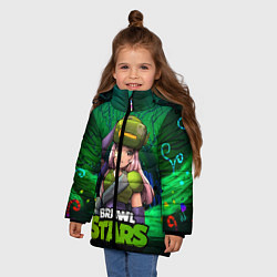 Куртка зимняя для девочки Smuggler Penny Контрабандистка, цвет: 3D-черный — фото 2