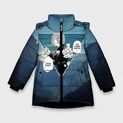 Куртка зимняя для девочки Магическая Битва Реплика Кугисаки Нобара, цвет: 3D-черный