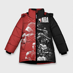 Зимняя куртка для девочки NBA