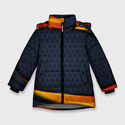 Куртка зимняя для девочки Sport Dark style, цвет: 3D-светло-серый