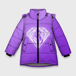 Зимняя куртка для девочки 50 Shades Of Skaters violet