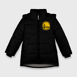 Зимняя куртка для девочки GOLDEN STATE WARRIORS BLACK STYLE