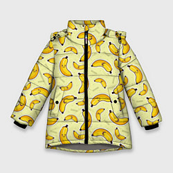 Куртка зимняя для девочки Банановый Бум, цвет: 3D-светло-серый