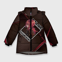Куртка зимняя для девочки Diluc Ragnvindr Дилюк Рагнвиндр, Genshin Impact, цвет: 3D-светло-серый