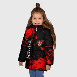 Куртка зимняя для девочки POPPY PLAYTIME ИГРА ПОППИ ПЛЕЙТАЙМ ХАГГИ ВАГГИ, цвет: 3D-черный — фото 2