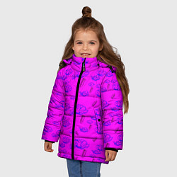 Куртка зимняя для девочки ARCANE LEAGUE Of LEGENDS - JINX, цвет: 3D-красный — фото 2