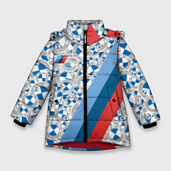 Зимняя куртка для девочки BMW LOGO 2020 PATTERN M SPORT