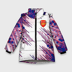 Зимняя куртка для девочки Arsenal mikel arteta
