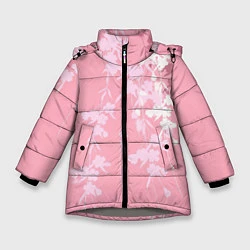 Зимняя куртка для девочки Цветущая ива