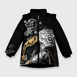 Куртка зимняя для девочки Fallout: Arch Dornan, цвет: 3D-черный
