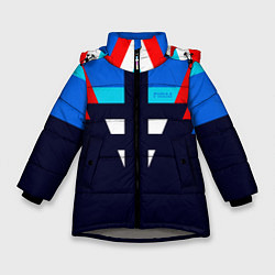 Куртка зимняя для девочки Как в девяностых FIRM, цвет: 3D-светло-серый