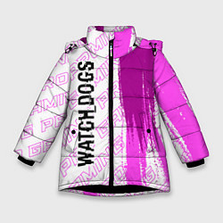 Зимняя куртка для девочки Watch Dogs pro gaming: по-вертикали