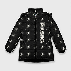 Куртка зимняя для девочки Flash keep phasing, цвет: 3D-черный