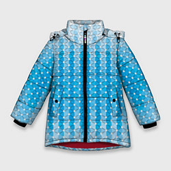 Куртка зимняя для девочки Blue vibe, цвет: 3D-красный