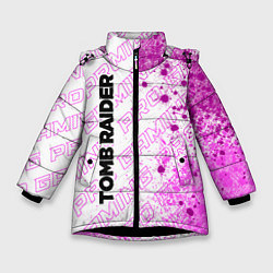 Зимняя куртка для девочки Tomb Raider pro gaming: по-вертикали