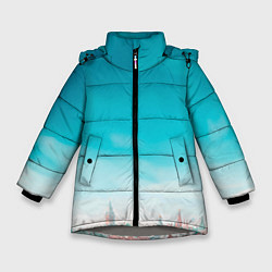 Куртка зимняя для девочки Нейрокремль, цвет: 3D-светло-серый