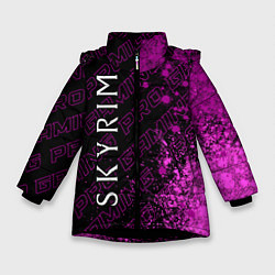 Зимняя куртка для девочки Skyrim pro gaming: по-вертикали