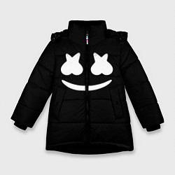 Куртка зимняя для девочки Крис Комсток, цвет: 3D-черный