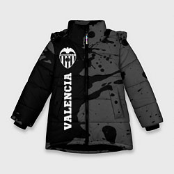 Зимняя куртка для девочки Valencia sport на темном фоне по-вертикали