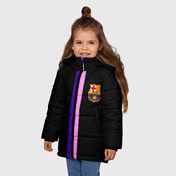 Куртка зимняя для девочки Barcelona line, цвет: 3D-красный — фото 2