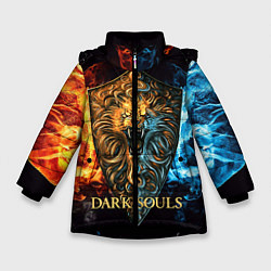 Зимняя куртка для девочки Dark Souls: Lion Shield