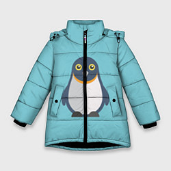 Зимняя куртка для девочки Пингвин