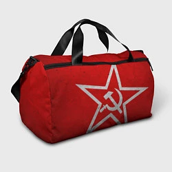 Спортивная сумка Флаг СССР: Серп и Молот