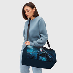 Сумки спортивные Metal gear solid 4, цвет: 3D-принт — фото 2