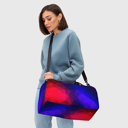 Спортивная сумка Red&Blue / 3D-принт – фото 4