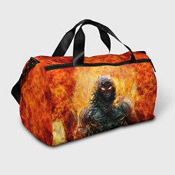 Спортивная сумка Disturbed: Monster Flame