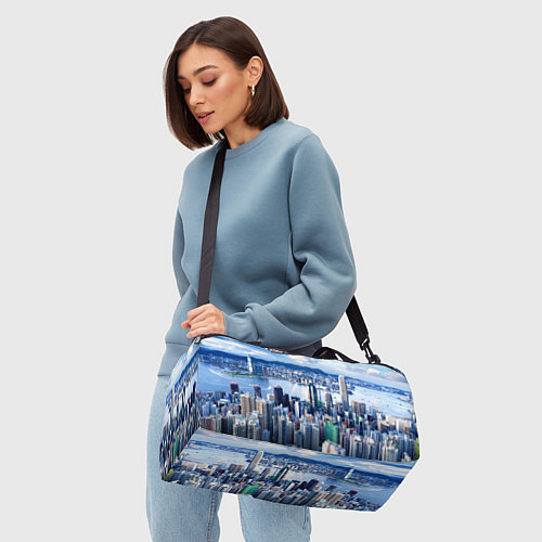 Спортивная сумка Гонконг - Китай / 3D-принт – фото 4