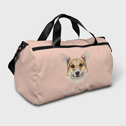 Сумки спортивные Pembroke welsh Corgi, цвет: 3D-принт