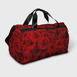 Спортивная сумка Красные розы