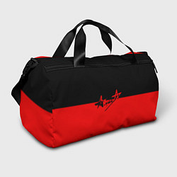 Спортивная сумка АлисА: Черный & Красный