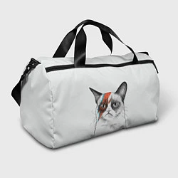 Спортивная сумка David Bowie: Grumpy cat