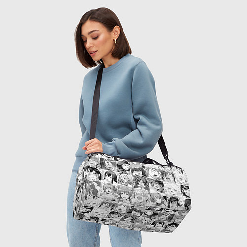 Спортивная сумка Японская анимация компиляция / 3D-принт – фото 4