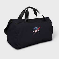 Сумки спортивные NASA: Black Space, цвет: 3D-принт