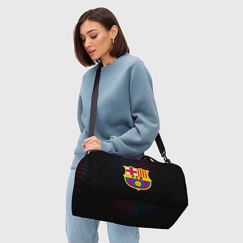 Спортивная сумка FC Barcelona Lines / 3D-принт – фото 4